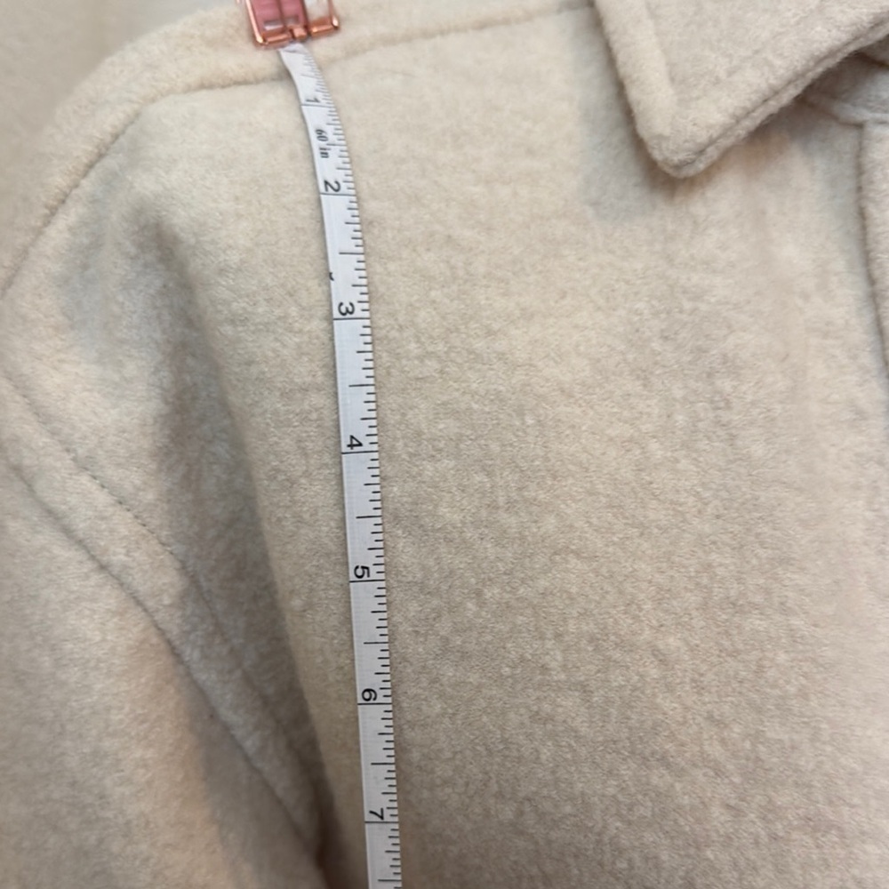 Aritzia The Group Babaton Cream Teddy Jacket - Picture 5 of 10